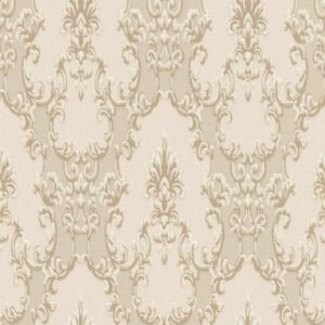 Papel de parede arabesco bege 6376-14