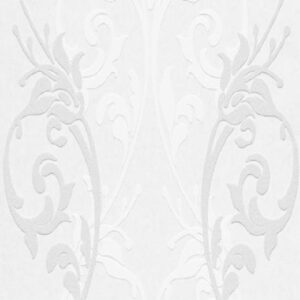 Papel de parede arabesco branco 4029-01