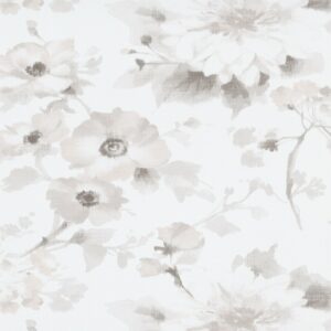 Papel de parede florido Bege claro 10051-31