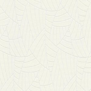 Papel de parede folhas palmeira branco 5427-01