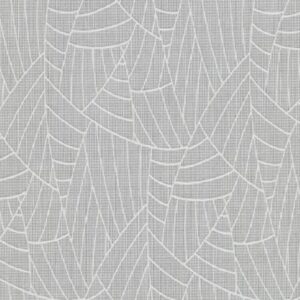 Papel de parede folhas palmeira cinza 5427-10