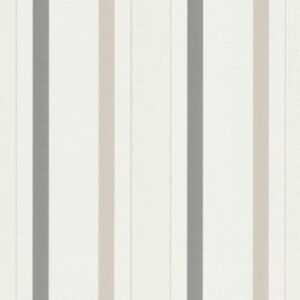 Papel de parede listrado marrom 5429-02