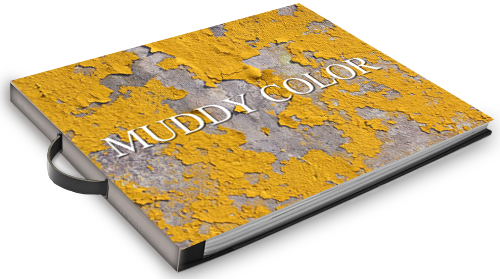papel de parede muddy color